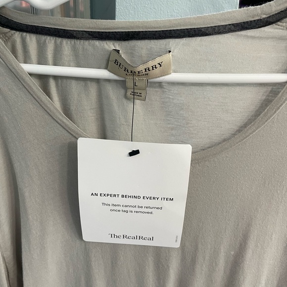 Mens large Burberry long sleeve shirt - Picture 2 of 4